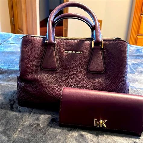 I Tested the Luxurious Michael Kors Plum Purse: My Honest Review